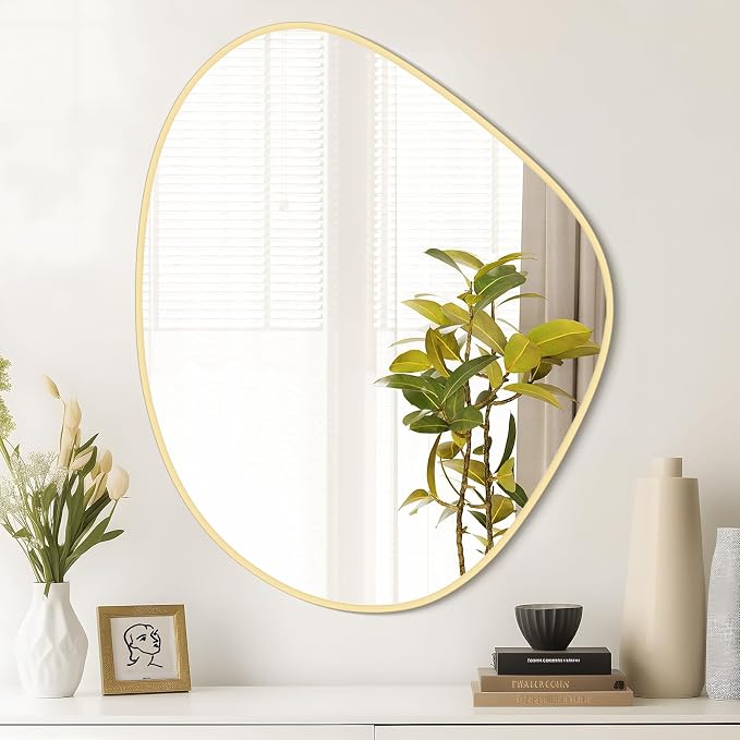 WallBeyond Asymmetrical Mirror, Irregular Wall Mirror - Image 2