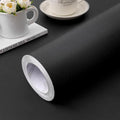 practicalWs 35.4 in x118 in Black Wallpaper Peel and Stick Wallpaper Shelf by practicalWs