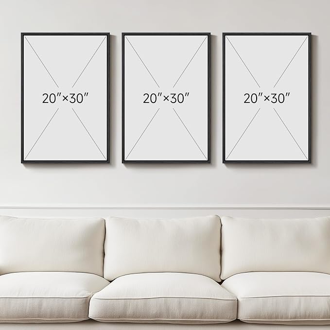 Large Framed Colorful Abstract Wall Art - Image 3