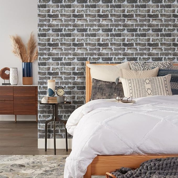 Commomy 3D Faux Brick Peel and Stick Tiles - Image 8
