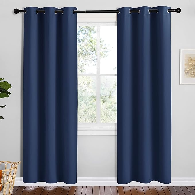 NICETOWN Blackout Draperies Curtains, 1 Pair, 42 x 78 inches, All Season by NICETOWN