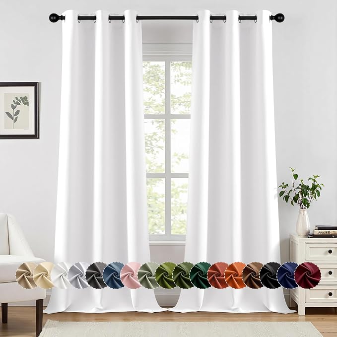 MIULEE Blackout Curtains for Bedroom Living Room 2 Panels, Thermal Insulated by MIULEE