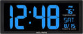 AcuRite 75152M Oversized Blue LED Clock by AcuRite