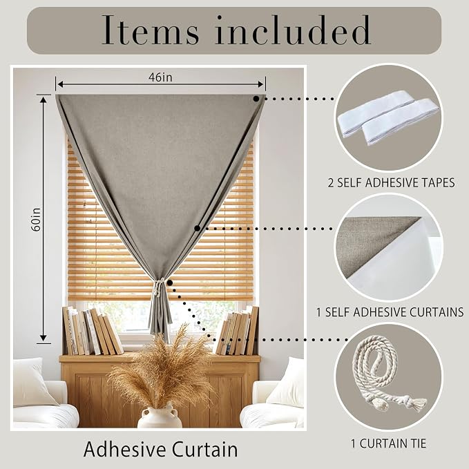 Magic Tape Window Curtain - Image 6