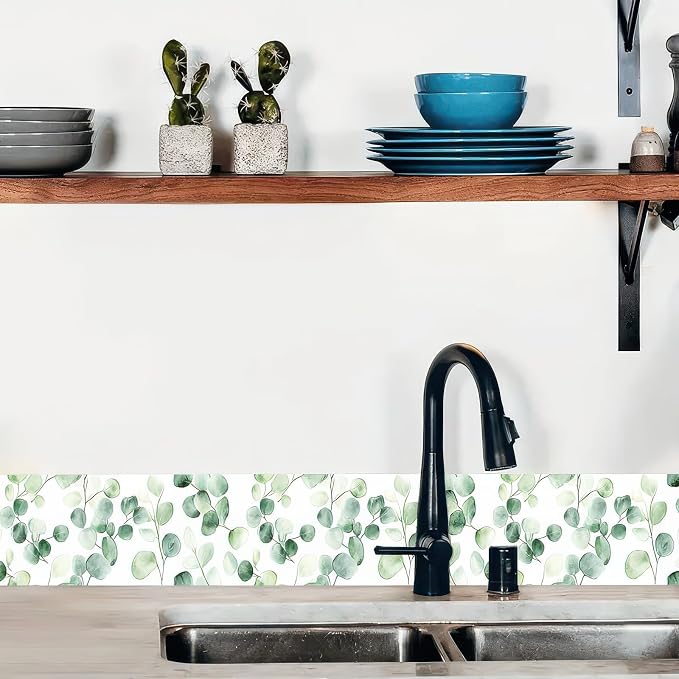 HOMETITUTE Wallpaper Border 4x196 Inch Peel and Stick Wall Border Wallpaper - Image 6