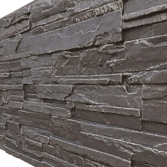 Ekena Millwork 48 5/8"W x 24 3/4"H x 1 1/4"D Cascade Stacked Stone, StoneWall - Image 7
