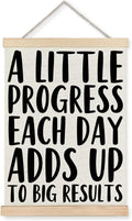 Supwhd Aesthetics Positive Affirmations Wall Decor, Inspirational Add Up to Big by Homedecoration
