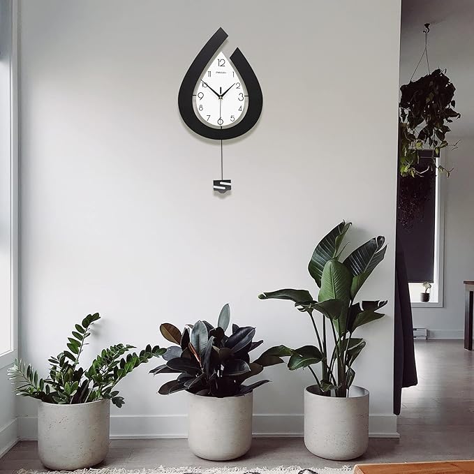 Large Wall Clock for Living Room Decor Big Pendulum Modern Wall Clock Silent - Image 6
