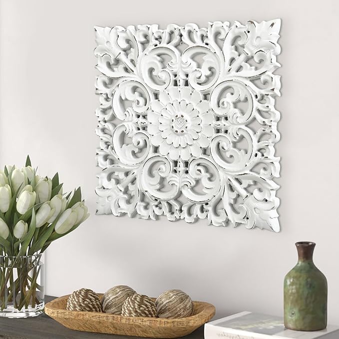 Musanpou Unique Hand Carved Wooden Wall Panels - Image 5