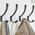 saffruff Wall Mount Coat Hooks, Heavy Duty Metal Hooks by saffruff