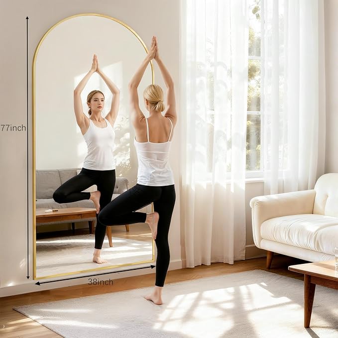 Oversized Full Length Mirror, Room Decor Big Full Body Mirror - Image 2