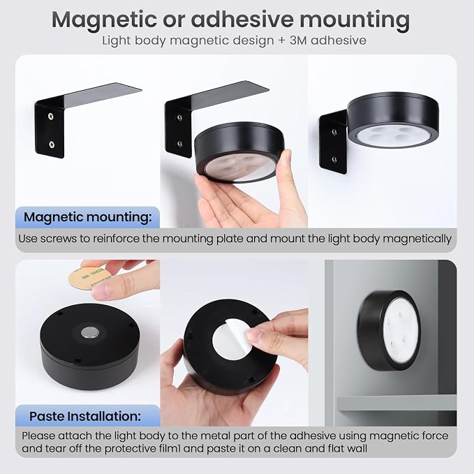 KELUOLY 4-Pack Wireless Battery Operated Painting Light - Image 2