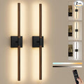 Rayogale 36 Inch Rechargeable Battery Operated Wall Sconce Set Two, 8000mAh by Rayogale