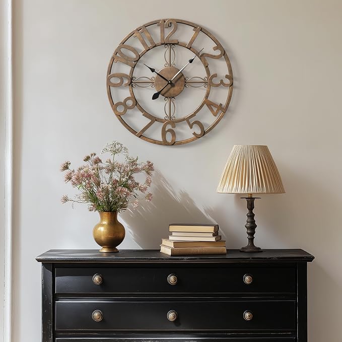 Cuspin 16 Inch Wall Clock, Decorative Clocks - Image 2