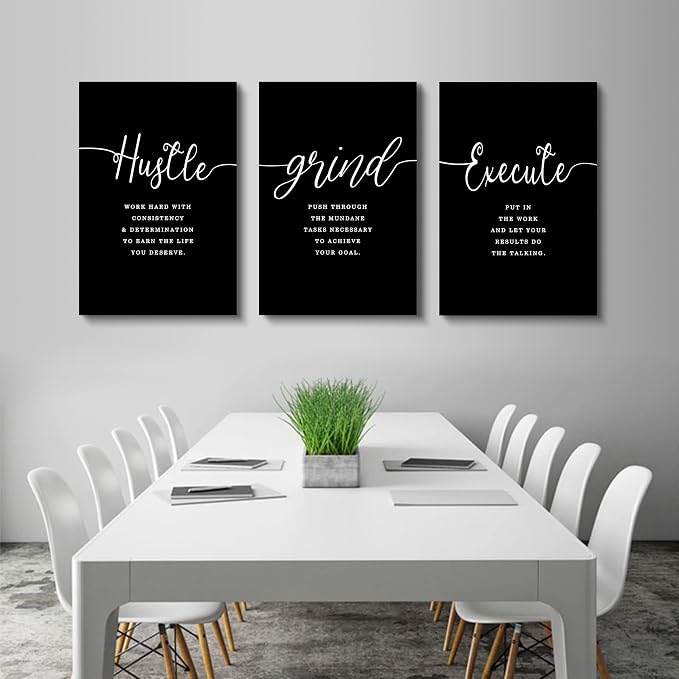 Hustle Grand Slogan Poster, Gift - Image 7