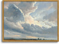 OIQArtOIQ Vintage Landscape Canvas Wall Art Framed Natural Scenery Painting by OIQArtOIQ