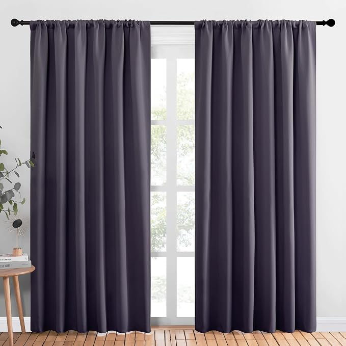 NICETOWN Living Room Curtains, 1 Pair, 70 x 84-inch, Home Decorations Thermal by NICETOWN