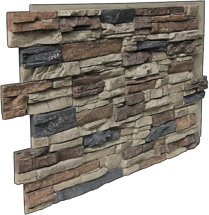 Lightning Ridge 48 in. x 24 in. Class A Fire Rated Faux Stone Siding Panel - Image 5