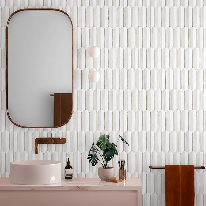 Vamos Tile Peel and Stick Backsplash Seamless Tile, 10-Sheet Stick on Backsplash - Image 4