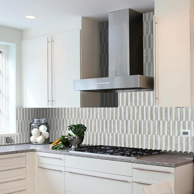 Vamos Tile Peel and Stick Backsplash Seamless Tile, 1-Sheet Stick on Backsplash - Image 9