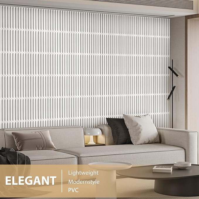 Heikki 30 Pack 3D Wall Panel for Interior Wall Décor, PVC Flower Textured Wall - Image 5