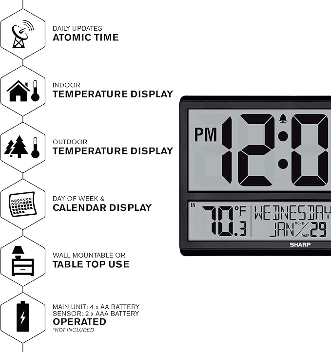 Sharp Atomic Clock - Image 3