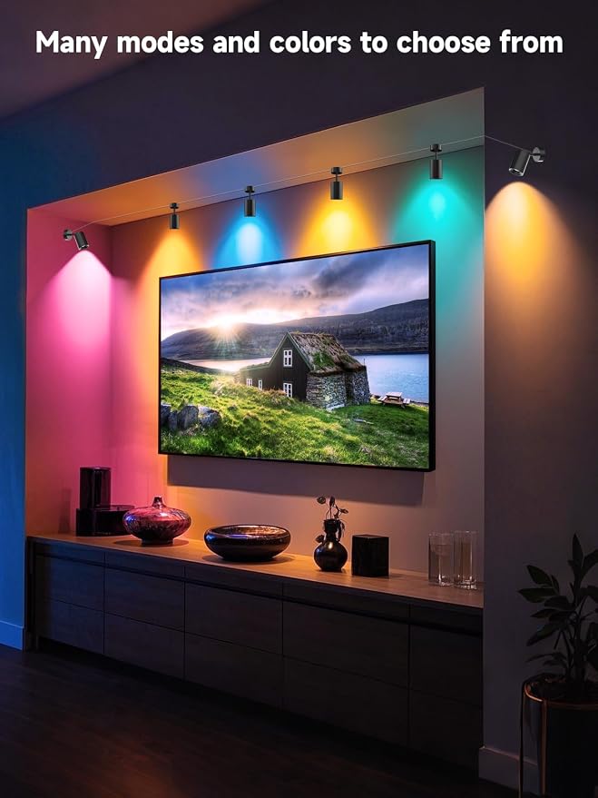 Tyute LED Spot Lights Indoor, RGB Color Changing Uplighting - Image 7