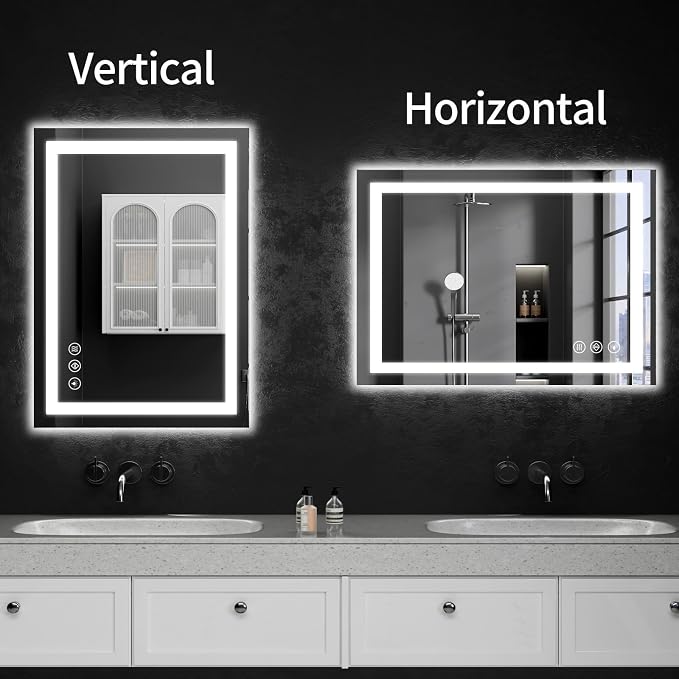 20"x28" LED Bathroom Mirror - Image 9