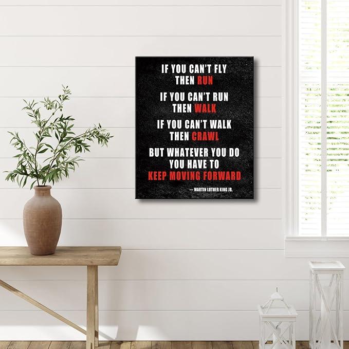 Pyradecor Keep Moving Forward Motivational Classroom Positive Quotes - Image 3