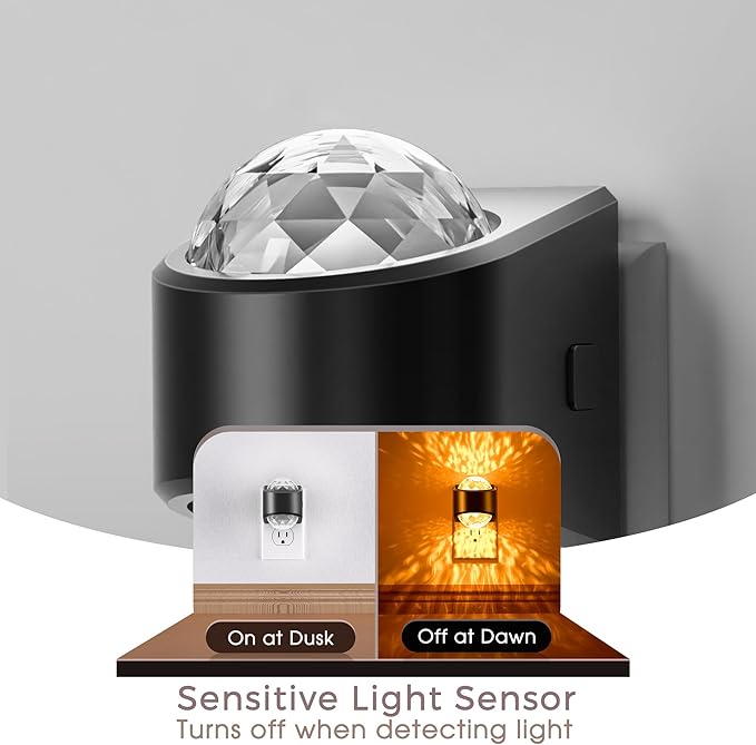 Briignite Night Light Plug into Wall, Color Changing Night Light - Image 3