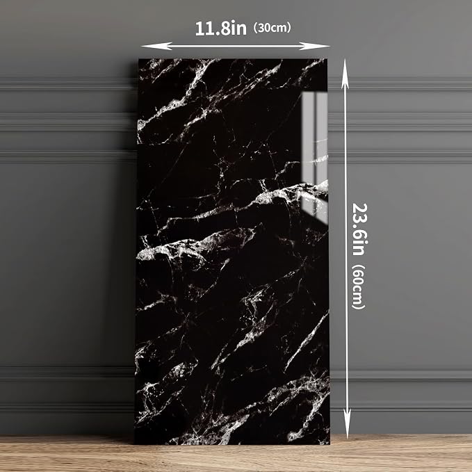 Haimin Wall Panels Peel and Stick 20 Pieces 23.6x11.8in Lightweight Backsplash - Image 4