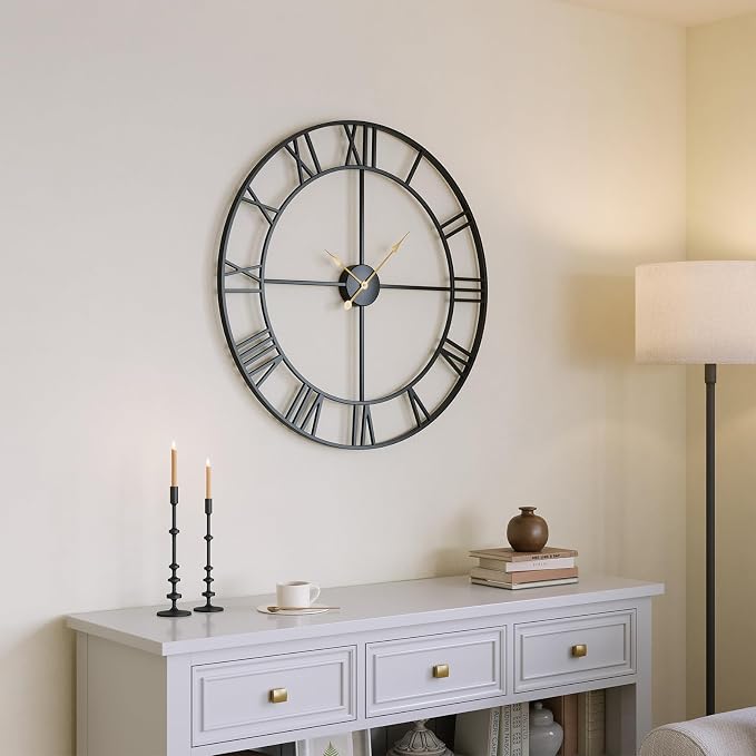 Cuspin Large Wall Clock 30 Inch Clocks - Image 8