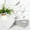 Art3d 102-Piece Faux Stone Peel and Stick Backsplash Tile, Waterproof Thick PVC by Art3d