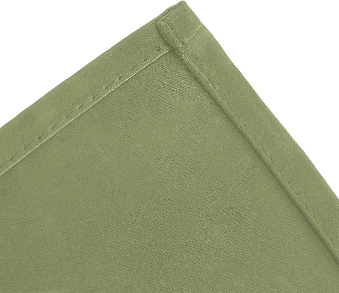 LEMOMO Sage Green Thermal Blackout Curtains/52 x 95 Inch/Set of 2 Panels Room - Image 7