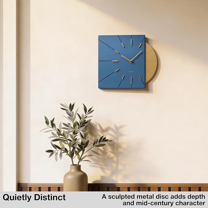Driini Clocks Mid Century Modern Wall Clock - Image 2