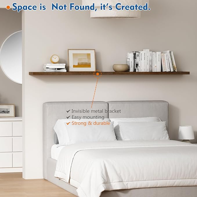 Harwaya 36 Inch Floating Shelves - Image 5