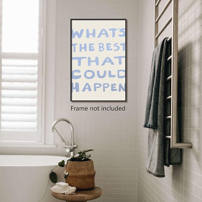 Yaasilinage Daily Reminder Positive Canvas Wall Art, Positive Affirmations Wall - Image 7