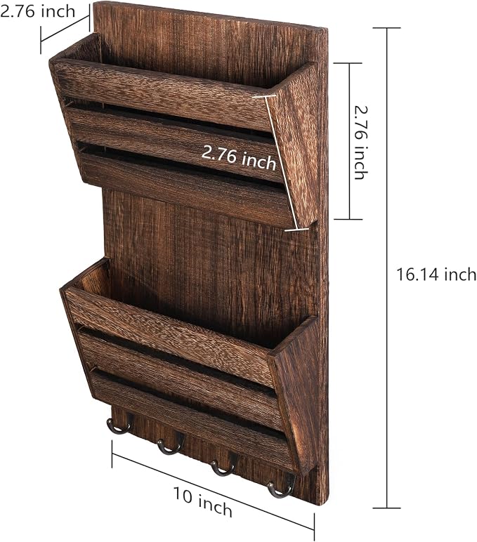 MOOACE Mail Organizer Wall Mount - Image 5