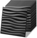 Art3d 100 Pack Decorative 3D Wall Panels, 97 Sq.Feet PVC Interior Wall Décor by Art3d