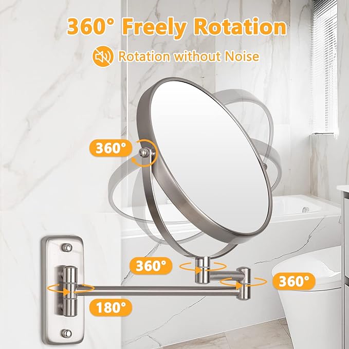 Wall Mounted Makeup Mirror - Image 3