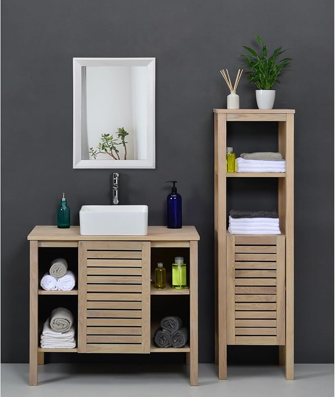 AAZZKANG Rectangular Wall Mirror Decorative Wood Framed Mirrors - Image 6