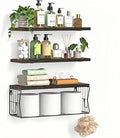Floating Bathroom Shelves Wall Mounted by Unknown