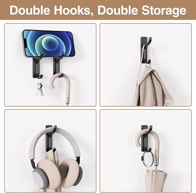pickpiff Adhesive Wall Coat Hooks - Image 4