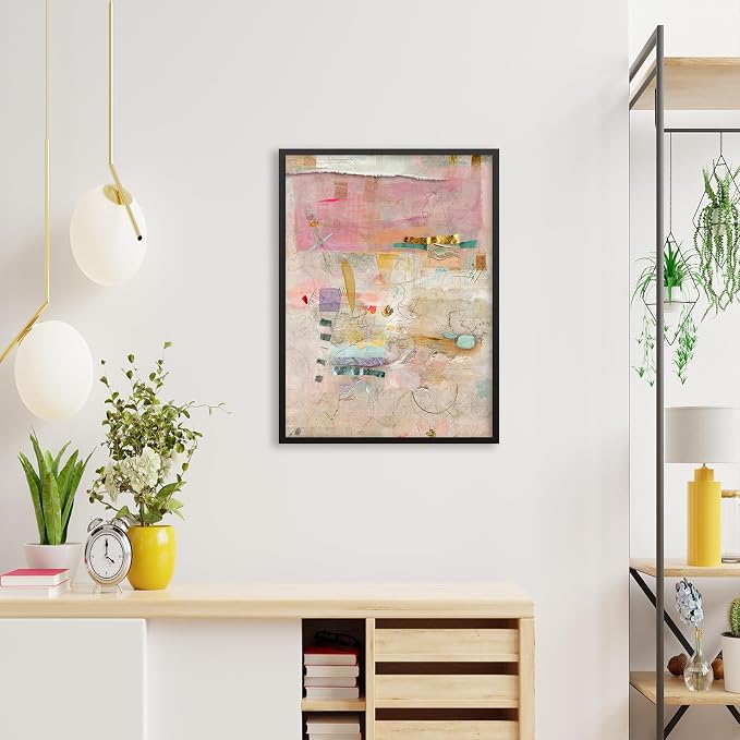 Abstract Modern Watercolor Painting Wall Art Trendy Vibrant Pastel Posters - Image 7