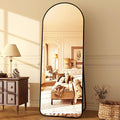 HARRITPURE 64"x21" Arched Full Length Mirror Floor Mirrors by HARRITPUREHome