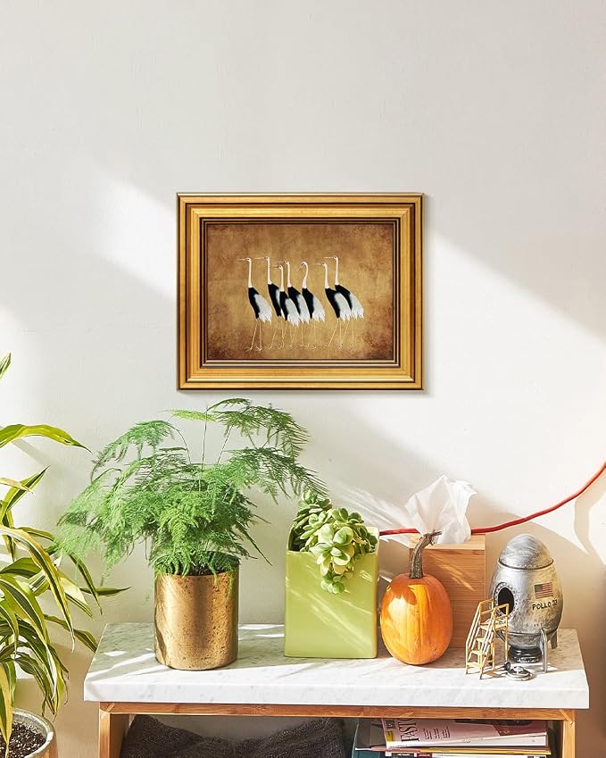 VIYYIEA Vintage Gold Framed Wall Art - Image 6