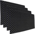 4 Pack Sound Proof Foam Panels for Walls, High Density Fire Resistant by Unknown