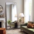 DUMOS Full Length Mirror with Stand 70.4"x25.6" Floor Standing Aluminum Frame by DumosLifestyle
