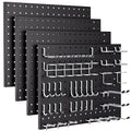 INCLY 70PCS Pegboard Wall Organizer, Garage Tool Storage, Workbench Organization by INCLY