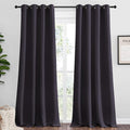 NICETOWN Greyish Purple Blackout Curtains 120 inches Length by NICETOWN